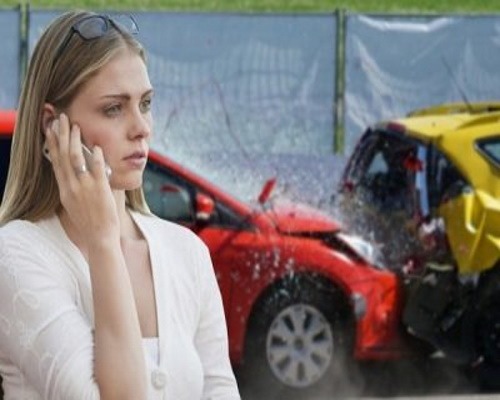 En Unfall mit Folgen kann durch Achtsamkeit verhindert werden