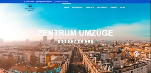 Zentrum Umzüge Transport und Umzug in Berlin